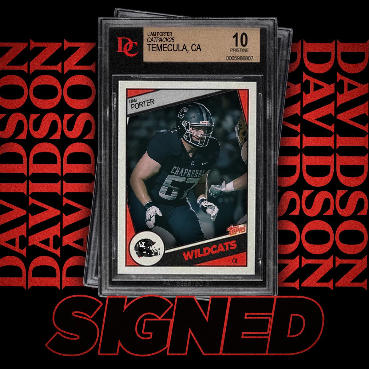 🔴SIGNED⚫️

Liam Porter is officially a Wildcat‼️
Position: OL
X: <a href="/Liam_Porter2025/">Liam Porter</a>