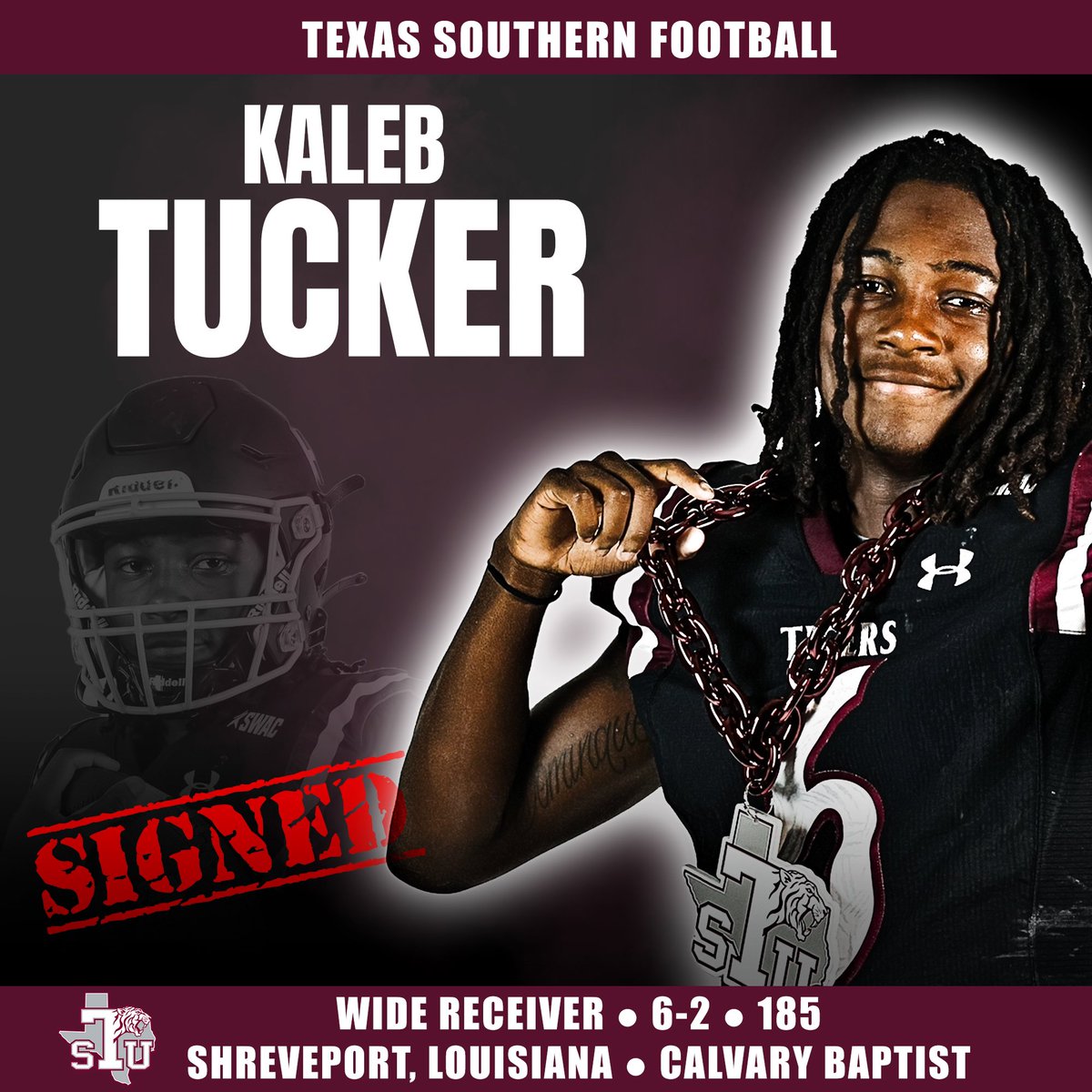 Welcome <a href="/KalebTucker09/">Kaleb Tucker</a> to the TRE ‼️
#TSUntamed25 #TheSauceU