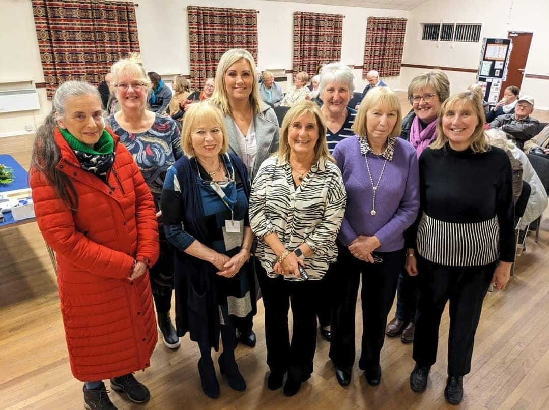 Our outreach team braved wintery conditions to deliver an Assembly Explained Workshop to Seaforde &amp; District WI along with local MLA Diane Forsythe.

To book a workshop for your group complete this online form consult.nia-yourassembly.org.uk/engagement/wor…