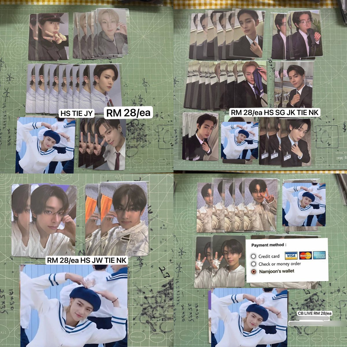 anissyahzani_'s tweet photo. WTS EXTRA POB ENHYPEN ON HAND

EXC LOCAL #pasarenhypen https://t.co/dETXwBobmB