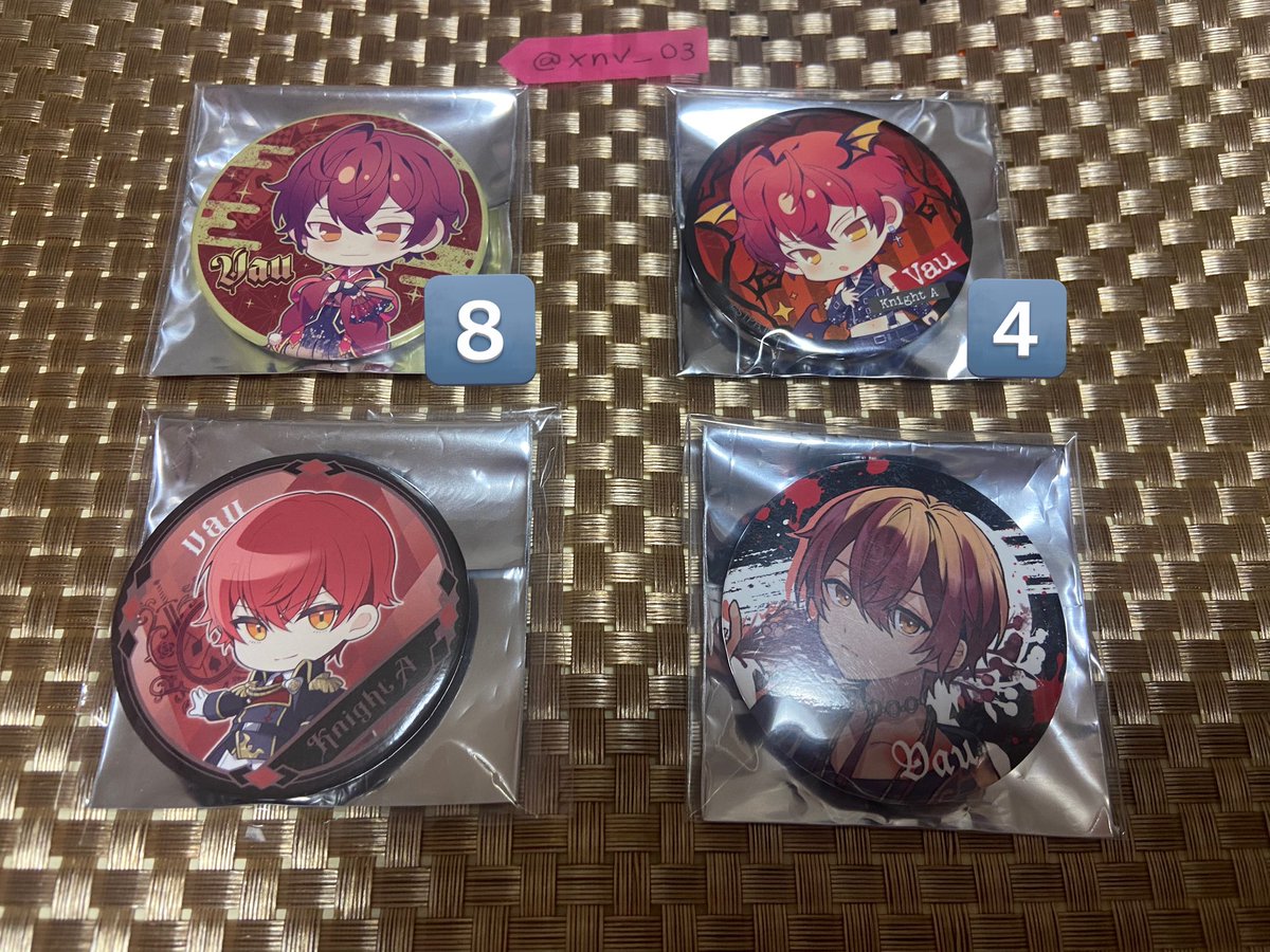 【交換希望】
譲･写真の❤️さん
求･❤️さんメタカ23HWデフォ、❤️さん缶バ24NYデフォ&gt;&gt;買取

ファンミ名古屋2日目東京両日手渡し希望です、お気軽にお声かけください！
#騎士Aグッズ交換  #KnightAグッズ交換