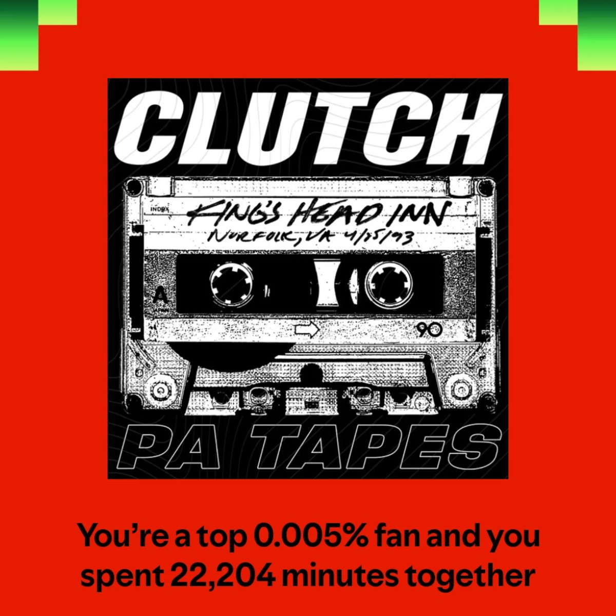 I don't think anyone will be surprised. Lol

Yes I love <a href="/clutchofficial/">Clutch</a>