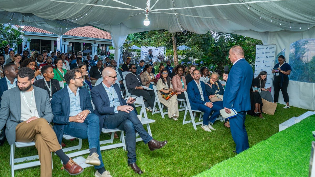 FNF_Kenya's tweet image. Country Director, FNF Kenya and Tanzania @StefanSchott66 welcomes participants to the #TechMixer , and expresses his hopefulness in ensuring Kenyans create home-grown job opportunities, through the #StartupEcosystem and other innovative ways.