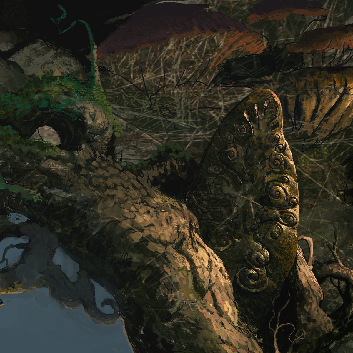 𝓈𝓁𝒾𝒸𝓀 𝓌𝒾𝓉𝒽 𝒶 𝒻𝒶𝒾𝓃𝓉 𝓈𝒽𝑒𝑒𝓃 𝑜𝒻 𝓂𝑜𝒾𝓈𝓉𝓊𝓇𝑒