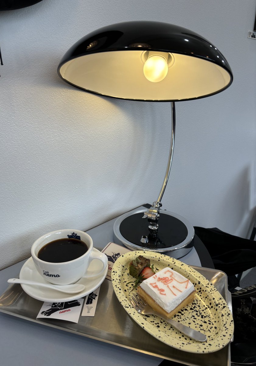 koha1363763's tweet photo. 鶴橋コリアタウンで今1番おすすめのカフェ☕️✨この間Openしたところだけど、すでに2回目✨
めちゃくちゃ美味しいし素敵空間🤤❤️

nemo cafeさん🐈‍⬛✨
テイクアウトもあり〜✨ https://t.co/lI6mN6PmWe