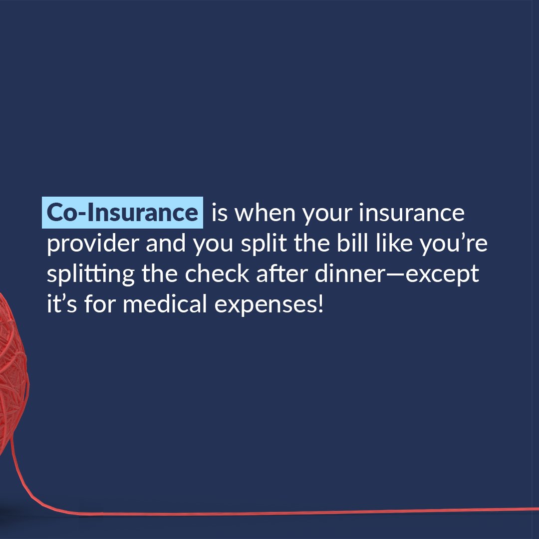 policyadvisorhq's tweet image. Co-Insurance Simplified! 🤝 It’s like splitting the check after dinner—except it’s for medical expenses. 💡 Still confused? Drop your tricky insurance terms in the comments, and we’ll break them down for you! #InsuranceSimplified #UnderstandInsurance #PolicyAdvisor