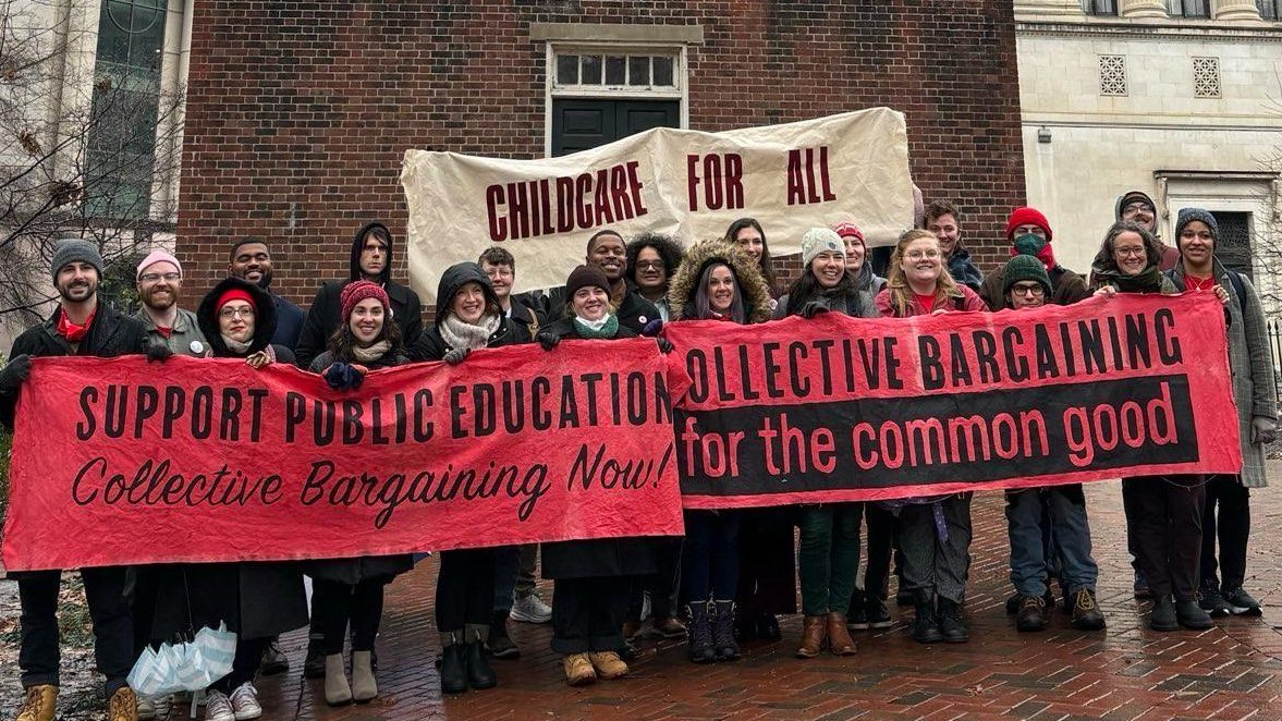 UCWVA's tweet image. Students, faculty, and staff are gearing up for Lobby Day 2025!

Each year UCWVA members rally at the VA General Assembly in our state capital of Richmond to meet with legislators to discuss issues that are important to our coworkers, our students, and our community.