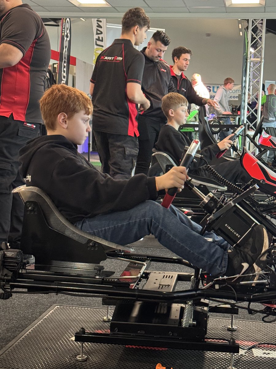 KartSimLtd's tweet photo. Last weekend, KartSim spent 2 days at the Wing at Silverstone for KartMania 2024!

Our team met so many friendly faces, both new and old, at our stand over the course of the weekend, and if you gave KartSim a try - we hope that you throughly enjoyed the experience🙌 https://t.co/6Yb1dLswew