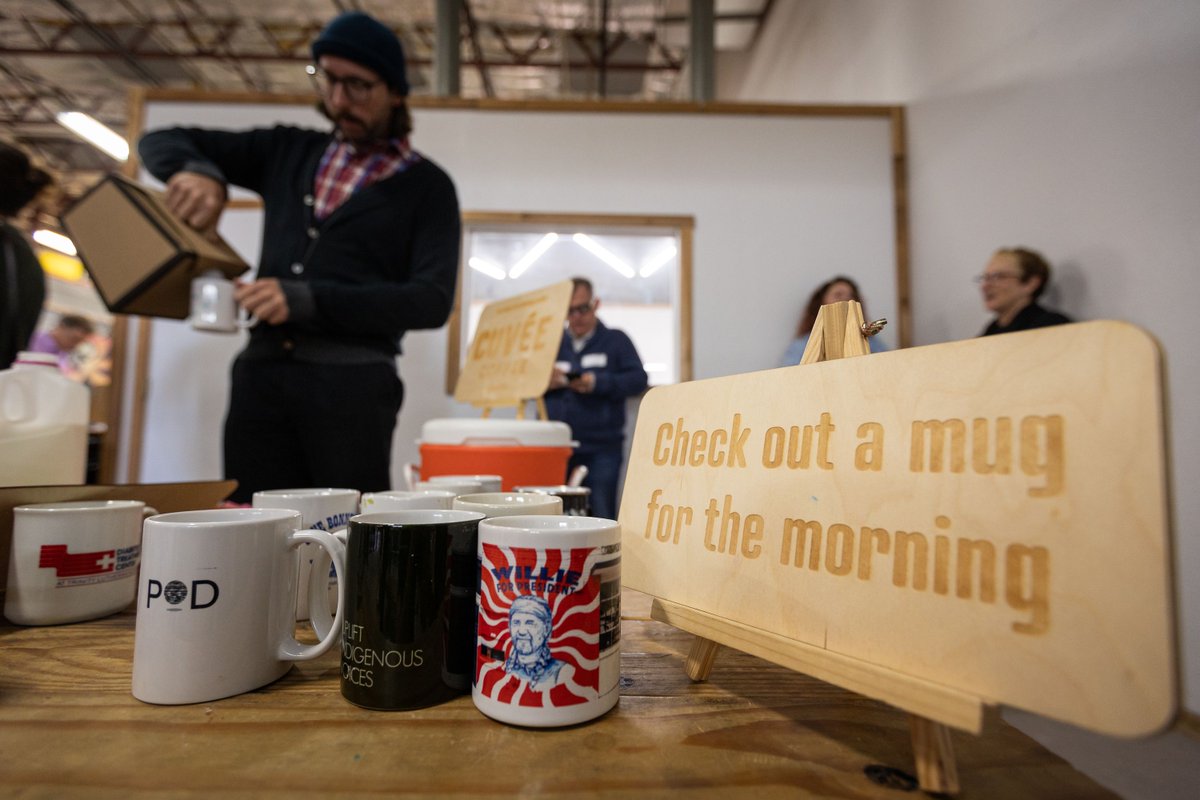 CM_Austin's tweet image. Making the world a little bit better of a place one mug at a time. 
Which one did you get from our Mug Library? #CMmugLibrary #CMthread #CMATX