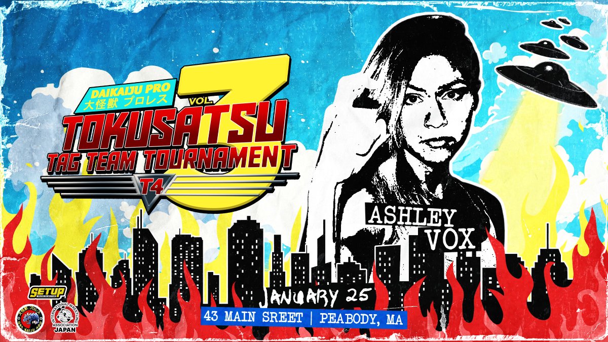 Daikaiju Pro (@daikaijupro) on Twitter photo ๐จ COMBATANT ANNOUNCEMENT ๐จ
We're hooked! The Reel Catch, Ashley Vox makes her Daikaiju debut on 1/25!
<a href="/ReelCatchAV/">๐๐๐ฝ๐๐๐ ๐ฑ๐๐</a> has an incredible resume of matches and promotions under her belt and her veteran experience is going to make rough seas for her opponent to navigate ๐จ COMBATANT ANNOUNCEMENT ๐จ
We're hooked! The Reel Catch, Ashley Vox makes her Daikaiju debut on 1/25!
<a href="/ReelCatchAV/">๐๐๐ฝ๐๐๐ ๐ฑ๐๐</a> has an incredible resume of matches and promotions under her belt and her veteran experience is going to make rough seas for her opponent to navigate