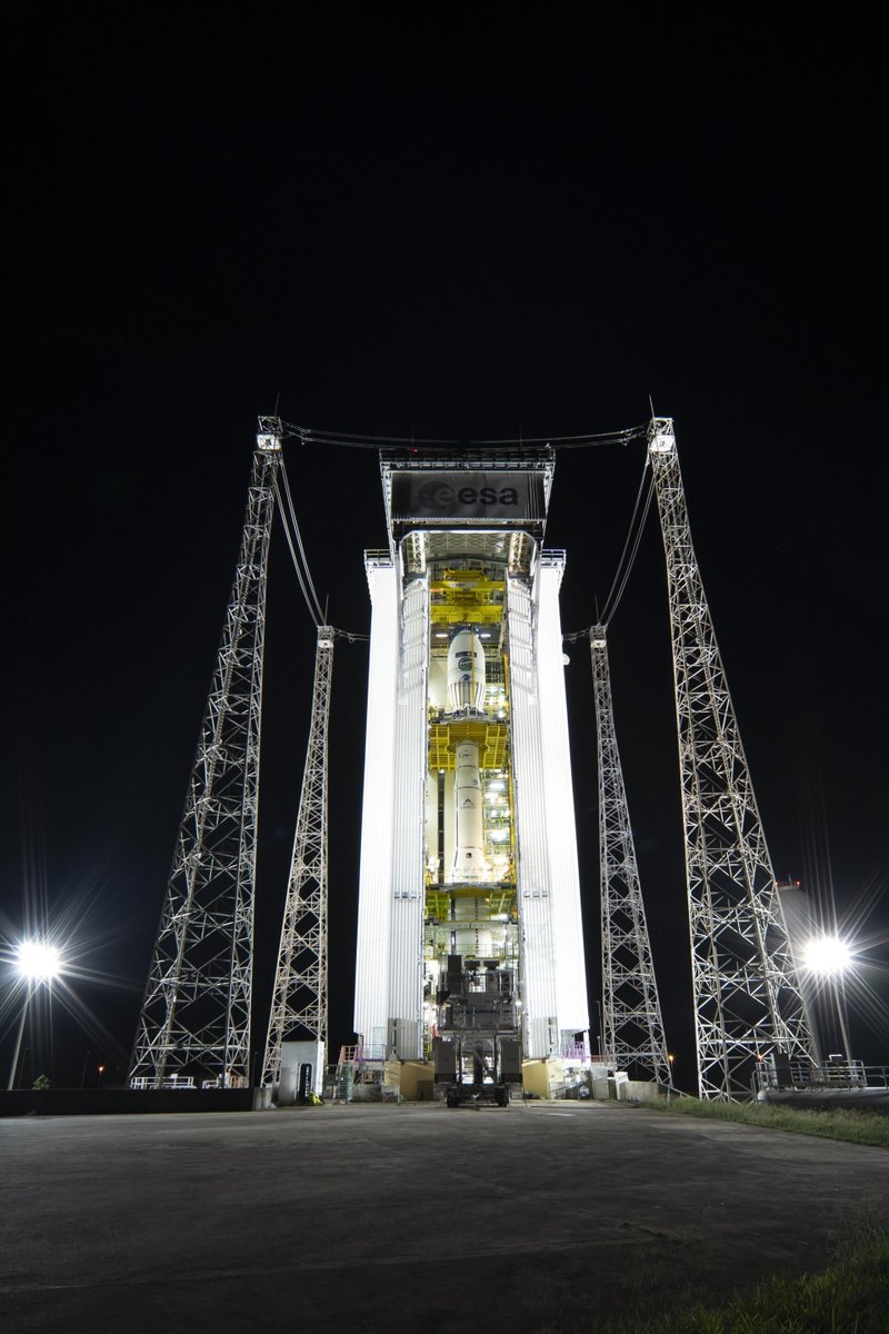European Space Agency (@esa) on Twitter photo 🚀 Our Vega-C rocket is returning to flight tonight!
Our launcher will take <a href="/CopernicusEU/">Copernicus EU</a> #Sentinel1 C to space. The mission is the next in a series with advanced radar technology to provide an all-weather, day-and-night supply of imagery of Earth’s surface to benefit society. 🚀 Our Vega-C rocket is returning to flight tonight!
Our launcher will take <a href="/CopernicusEU/">Copernicus EU</a> #Sentinel1 C to space. The mission is the next in a series with advanced radar technology to provide an all-weather, day-and-night supply of imagery of Earth’s surface to benefit society.