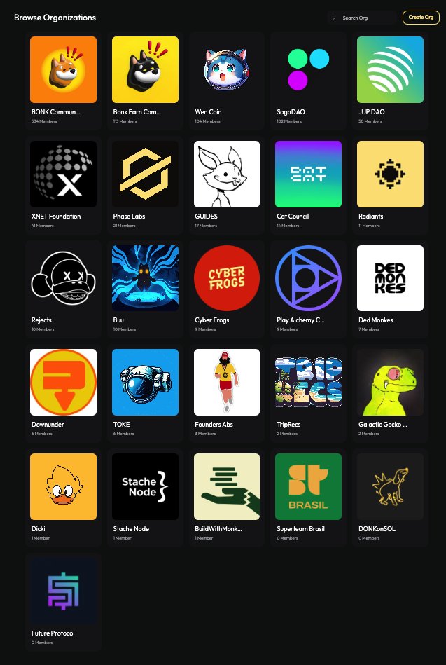 GM Solana ☕️

26 orgs and growing 👇