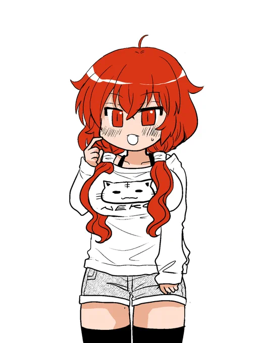 お約束ちゃんの髪の色① 