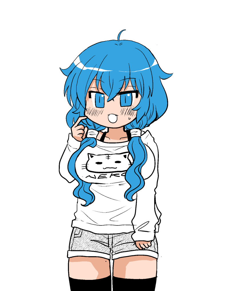 「お約束ちゃんの髪の色① 」|❄️師走冬子のイラスト