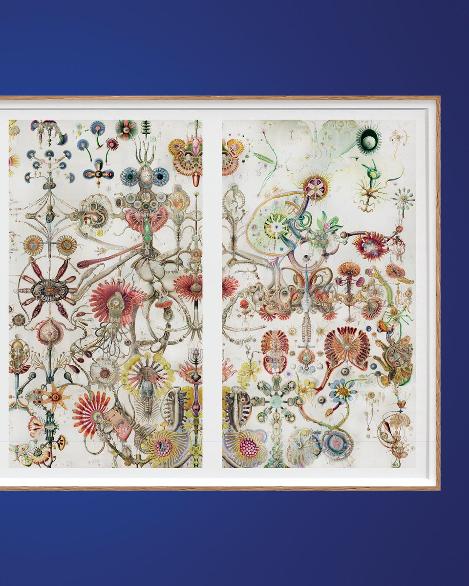 TASCHEN's tweet image. ‘On NFTs. Art Edition No. 1-100, Sofia Crespo ‘{{floral automata_1236}}’
Known for blending nature and technology, @soficrespo91 reimagines the natural world through machine learning and #AI.
The piece, {{floral automata_1236}} (2023), explores how we perceive and represent…