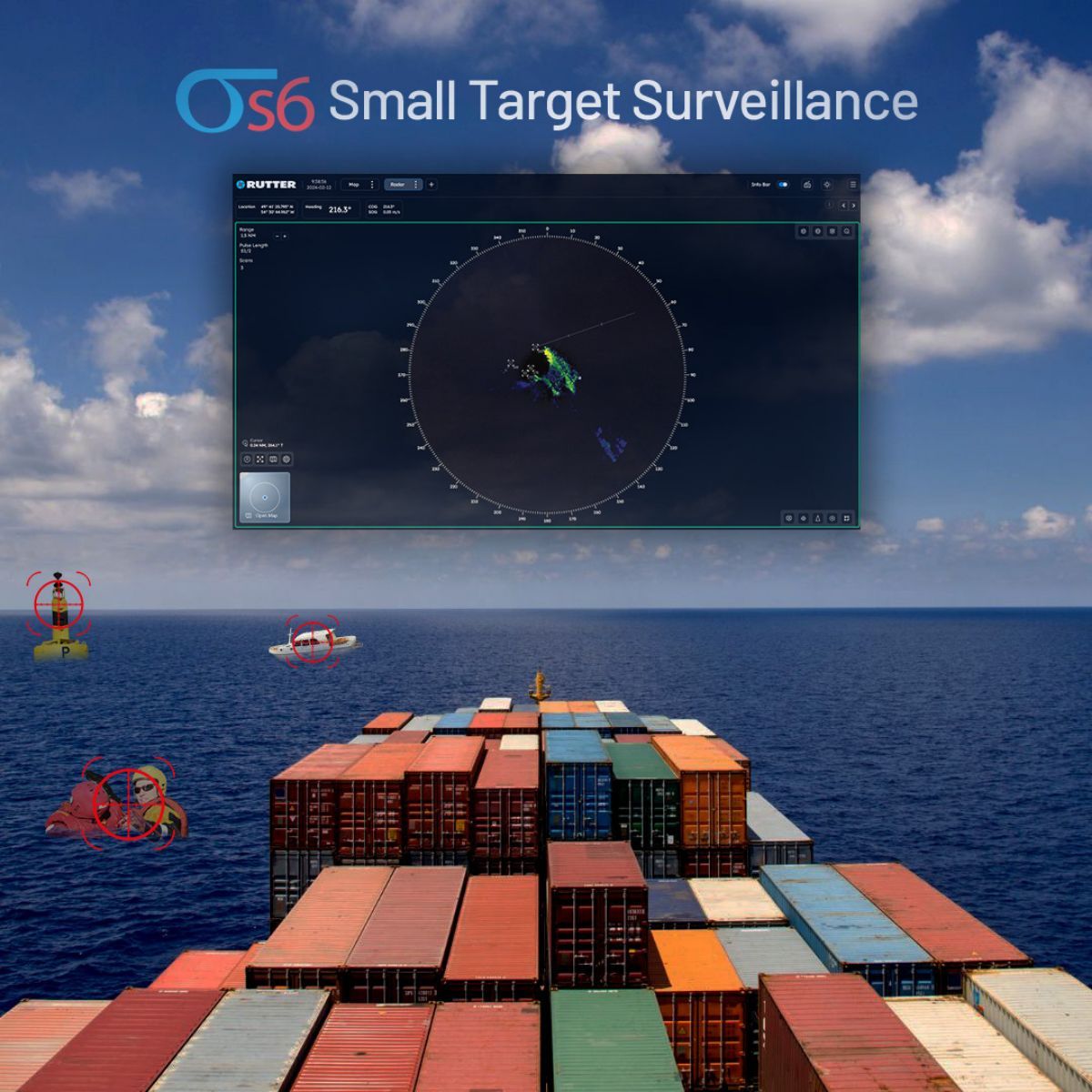 rutter_inc's tweet image. Sigma S6 Small Target Surveillance (STS) employs advanced radar and sensor technology to provide accurate tracking of all sized targets including buoys, debris, people, and vessels in challenging conditions, including poor visibility and rough seas. 

#RadarTechnology