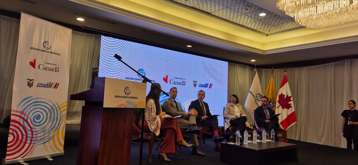 Participamos en los avances en la inclusión de poblacion venezolana y resultados del extraordinario trabajo que realiza el <a href="/BancoMundial/">Banco Mundial</a> en Ecuador, con quienes desde <a href="/ACNUREcuador/">ACNUR Ecuador</a> buscamos sinergias y alianzas para tener más impacto en población #refugiada y migrante en el pais