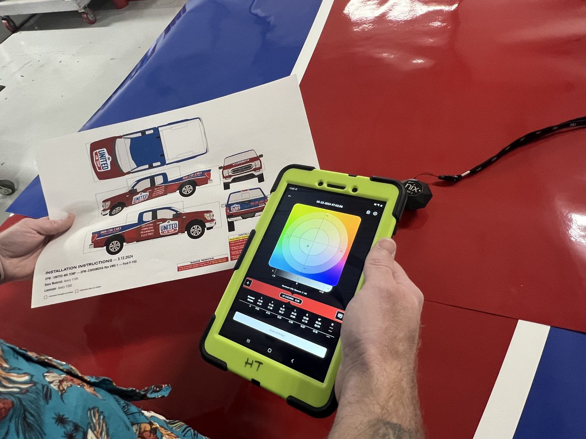 VMSgraphics's tweet image. When it comes to wide-format graphics, color consistency is non-negotiable. Whether it’s a single vehicle wrap or a complete fleet, wall graphics, or equipment labels, your brand deserves a seamless, professional look every time.
hubs.ly/Q02ZHZrF0
#WideFormatGraphics