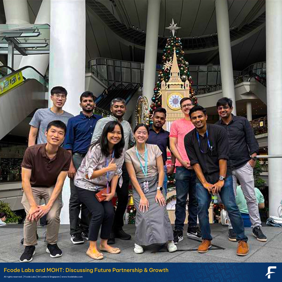 FcodeLabsLive's tweet image. The teams of #FcodeLabs and the MOH Office for Healthcare Transformation (#MOHT) met recently in #Singapore 🇸🇬 to explore exciting #partnership opportunities and strategies for future growth. 😍

Cheers to achieving great things together! 🙌