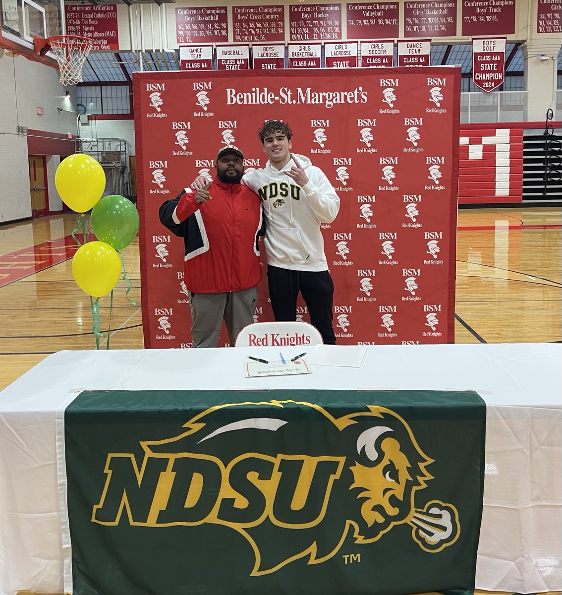 BSM Football (@bsm_football) on Twitter photo It’s official! Congratulations Chase on signing your national letter of intent and committing to play football at North Dakota State University! Well done!<a href="/BrixiusChase/">3⭐️ Chase Brixius</a> <a href="/bsmredknights/">Benilde-St. Margaret's</a> <a href="/NDSUfootball/">NDSU Football</a> It’s official! Congratulations Chase on signing your national letter of intent and committing to play football at North Dakota State University! Well done!<a href="/BrixiusChase/">3⭐️ Chase Brixius</a> <a href="/bsmredknights/">Benilde-St. Margaret's</a> <a href="/NDSUfootball/">NDSU Football</a>