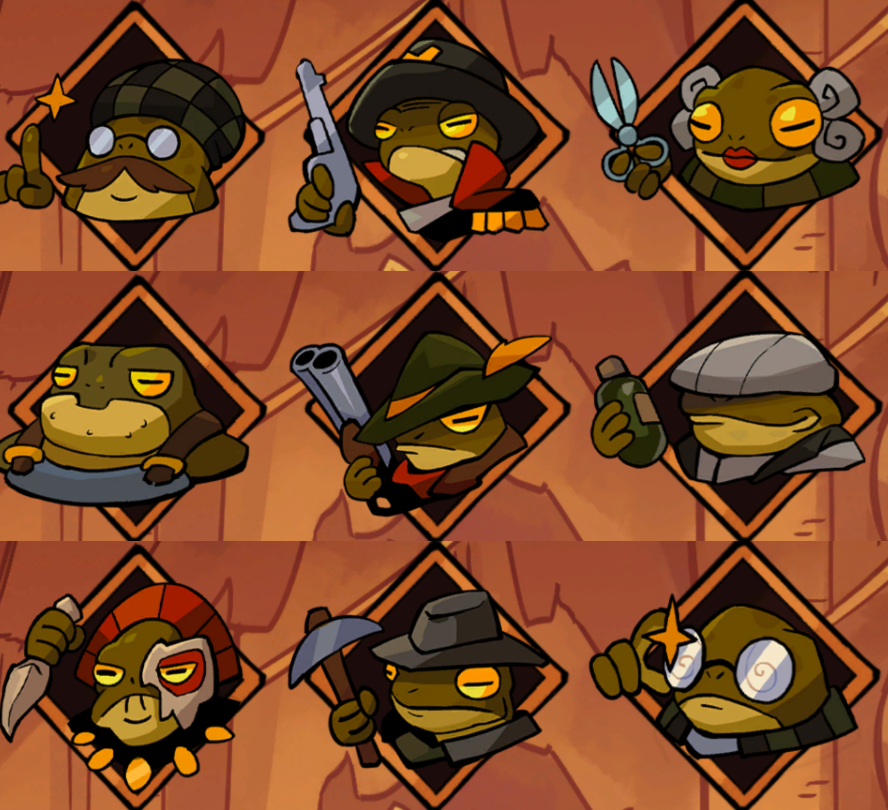 The Bayou is ready to assist!
Do you have a favorite Support Toad to accompany you in battle?🐸🤝🐸
#Gamedev #Companions #IndieGames #art