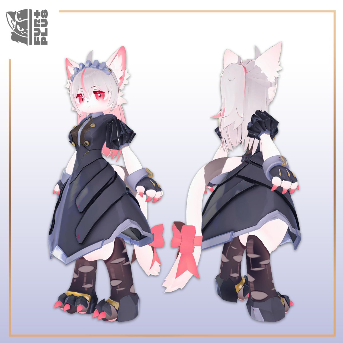 Furriverseのオリジナルアバター'リーア'の対応衣装「Mecha maid」をリリースしました 
퍼리버스의 오리지널 아바타 '리아'의 대응의상 「Mecha maid」 를 출시 하였습니다.

「Mecha maid」
furplus.booth.pm/items/6352194

「Lia(リーア)」
dracofenrir.booth.pm/items/5515651