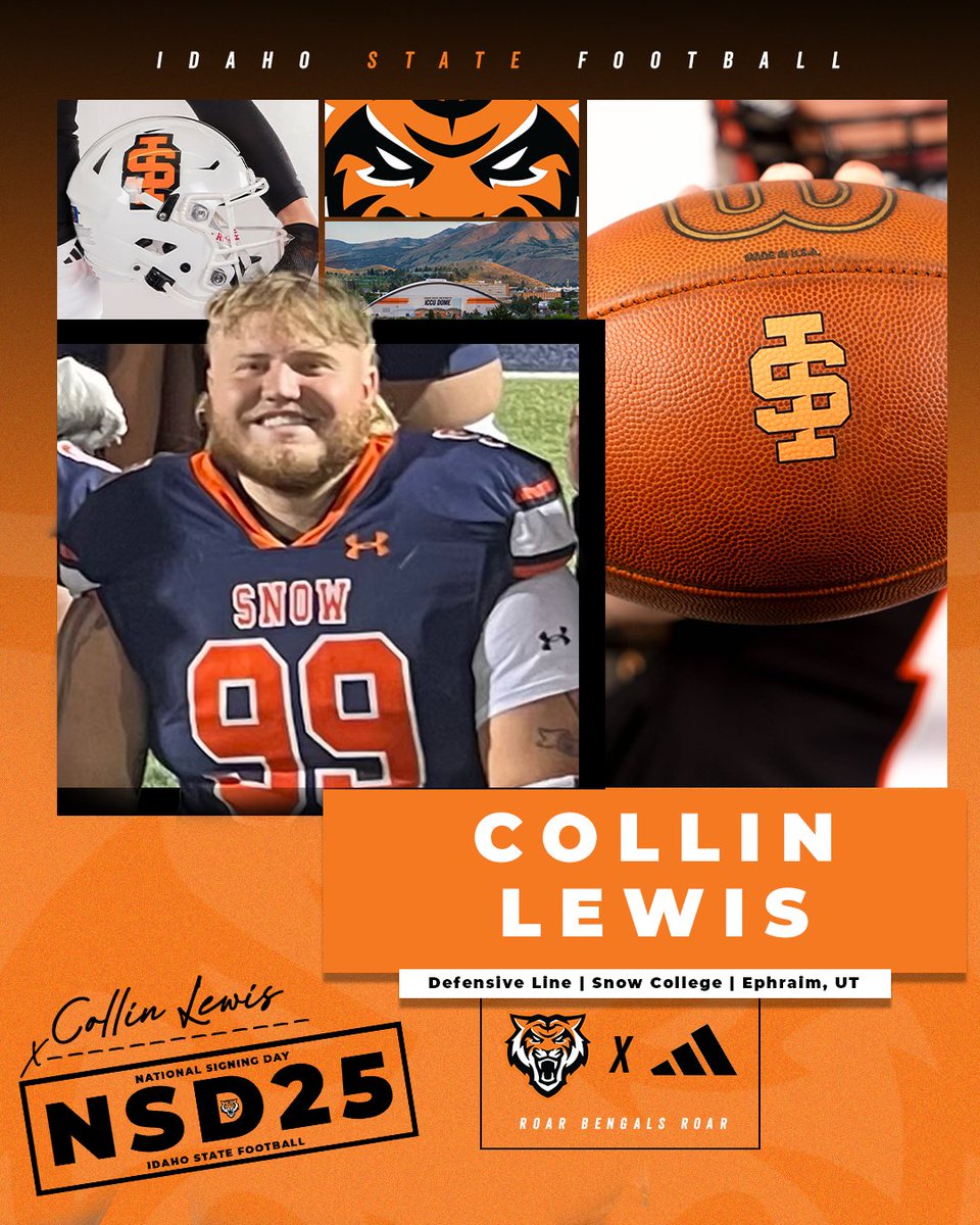 Coming in from Snow College to the Bengals! 👏 

Welcome to the Bengals Collin!

#RoarBengals // #NSD25