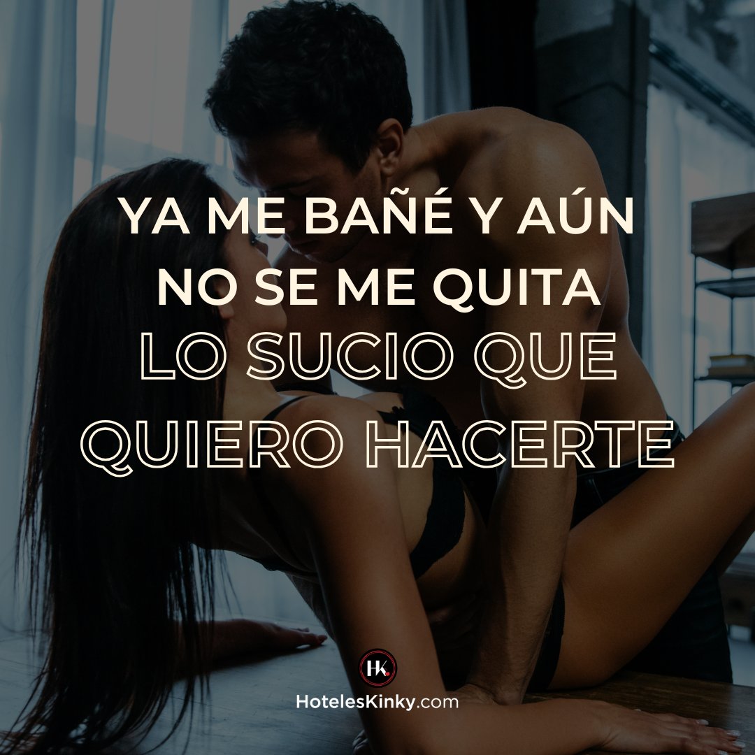 Ni con toda el agua del mundo se me quitarían las ganas de hacerte todo lo que pienso hacerte 🔥
Que frase tan hot para iniciar el mes, ¿te animas a mandarsela a esa persona especial? 🫣💦

#LoveHotel #agua #frasedeldia #pareja