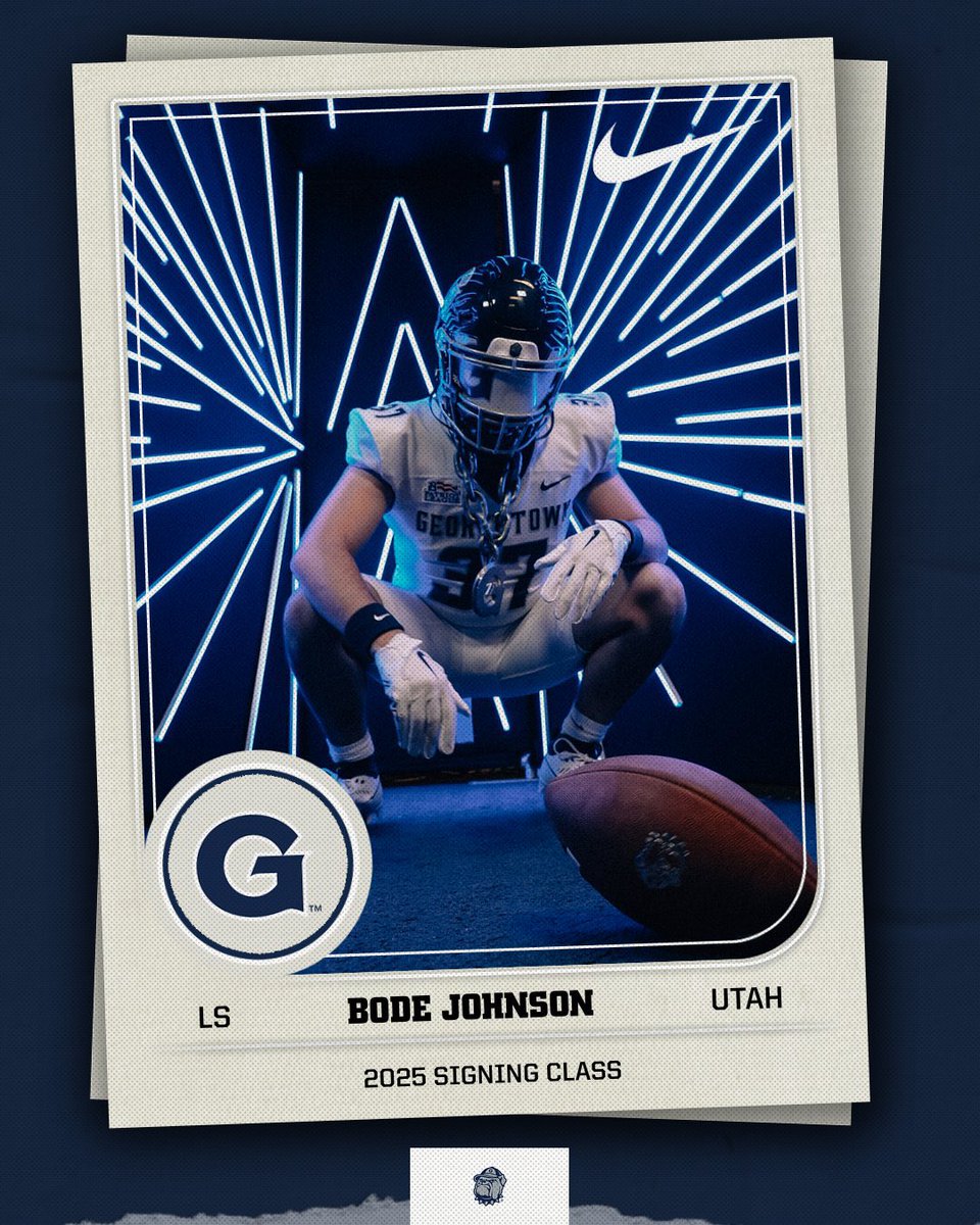 Georgetown Football (@hoyasfb) on Twitter photo Officially home on The Hilltop ๐ถ ๐ฆด
๐ฆ๐๐๐ก๐๐ โ <a href="/BodeJohnson/">Bode Johnson 5โญ๏ธ</a>
๐ Sandy, UT
๐ซ Brighton High School
๐ LS
A technician at his craft is joining our Special Forces! Welcome to DC, Bode!
#NSD25 x #HOYASAXA Officially home on The Hilltop ๐ถ ๐ฆด
๐ฆ๐๐๐ก๐๐ โ <a href="/BodeJohnson/">Bode Johnson 5โญ๏ธ</a>
๐ Sandy, UT
๐ซ Brighton High School
๐ LS
A technician at his craft is joining our Special Forces! Welcome to DC, Bode!
#NSD25 x #HOYASAXA