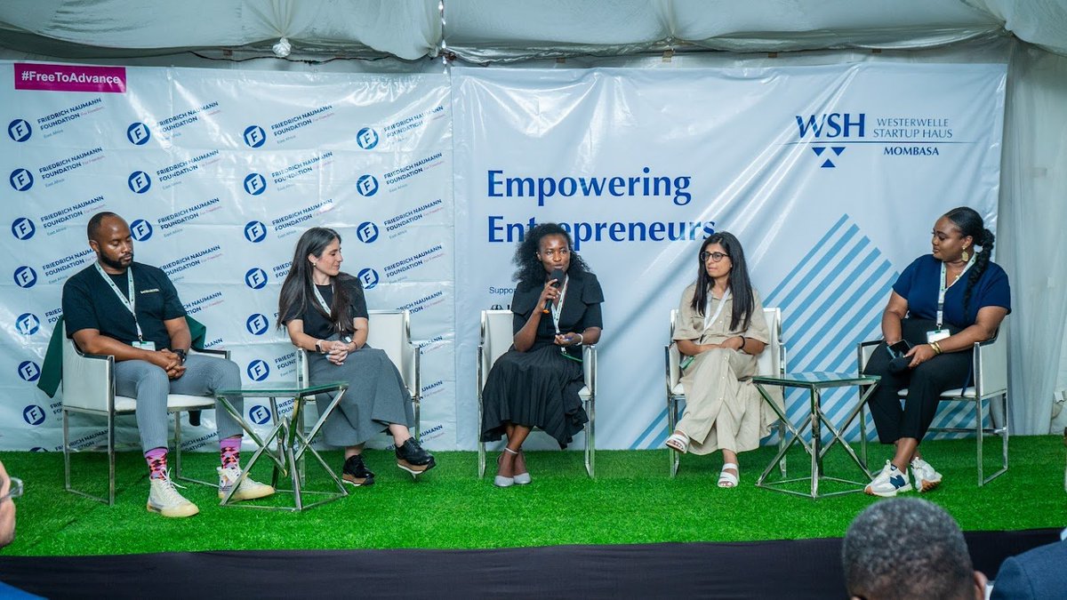 FNF_Kenya's tweet image. Kenyans innovate from pain, says Naom Monari, founder of Bena Care, and this creates vibrancy and attracts investment. Follow the conversation at #TechMixer to learn more about building thriving local ecosystems. #StartupEcosystem