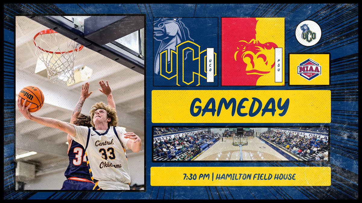 GAME DAY!

MIAA play starts tonight as the ‘Chos welcome Pittsburg State to Edmond. See you at THE HAM at 7:30!

#LetsRoll #EDGE