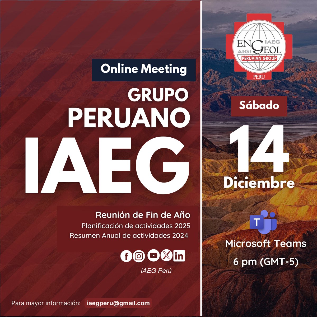 IAEG Perú tweet media