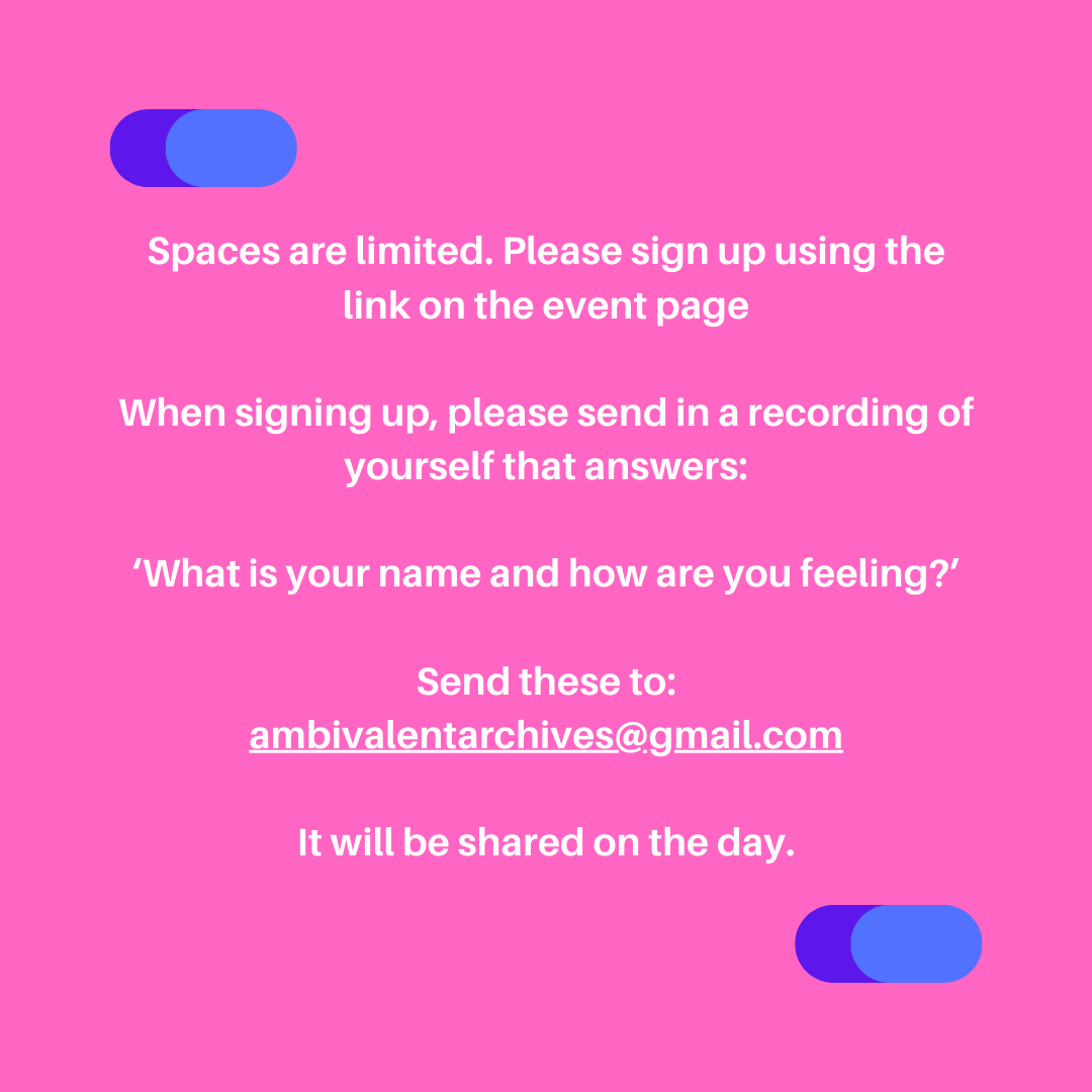 Ambivalent Archives tweet media