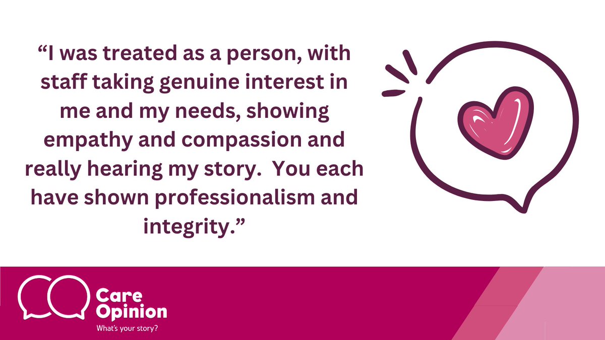 Care Opinion Scot (@careopinionscot) on Twitter photo "An asset to the profession" - This patient thanks all of the staff at the Perth Royal Infirmary Clinical Investigations Unit for their considerate professionalism and person-centred care. <a href="/NHSTayside/">NHS Tayside</a> read more here πcareopinion.org.uk/1294006 "An asset to the profession" - This patient thanks all of the staff at the Perth Royal Infirmary Clinical Investigations Unit for their considerate professionalism and person-centred care. <a href="/NHSTayside/">NHS Tayside</a> read more here πcareopinion.org.uk/1294006