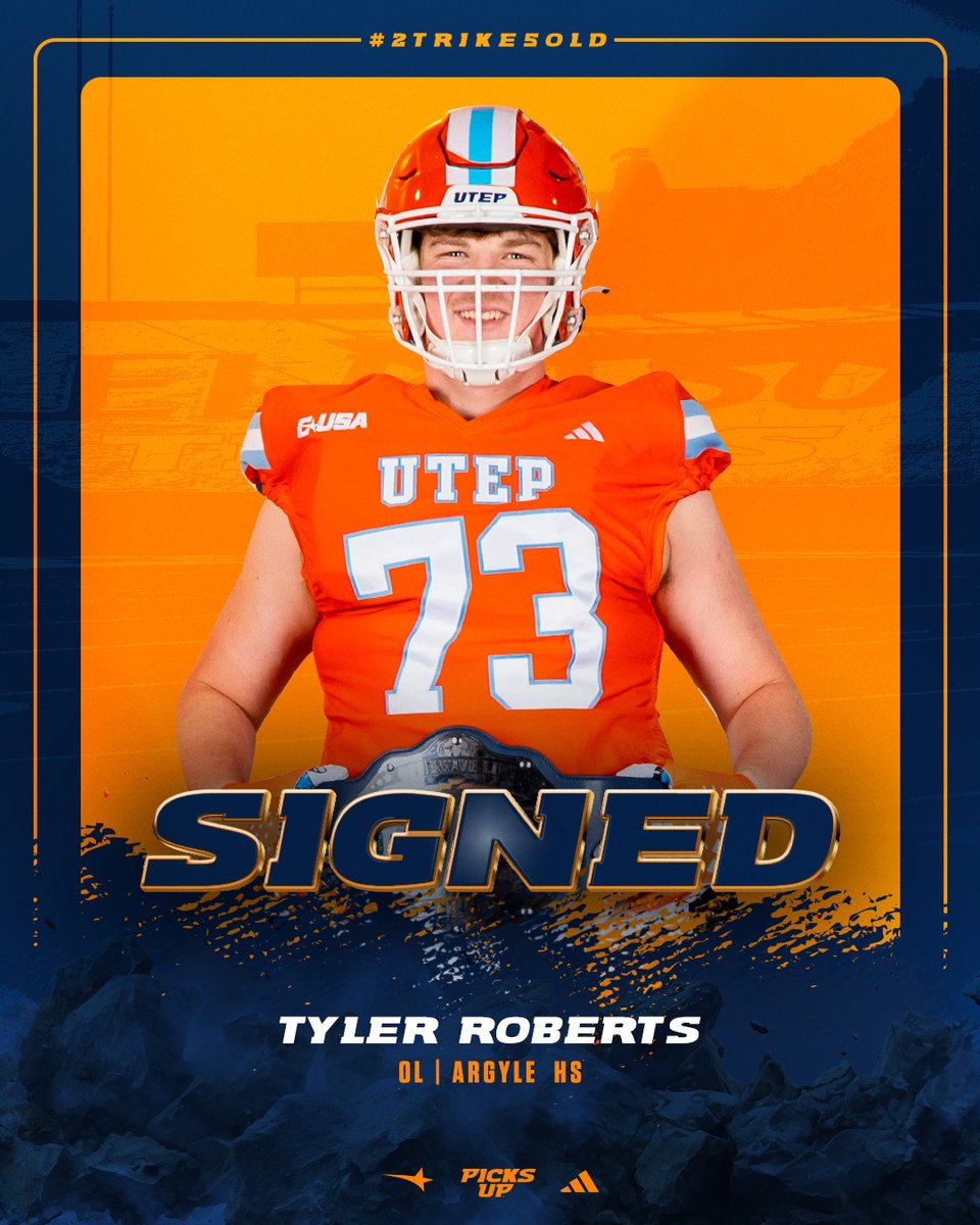 𝗢𝗙𝗙𝗜𝗖𝗜𝗔𝗟 ✍️

Welcome to the Sun City, Tyler Roberts!

#2TRIKE5OLD | #NSD25