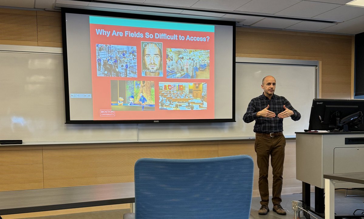 Samer Faraj (@samerfaraj) on Twitter photo Wonderful talk by the incomparable Michel Anteby <a href="/DesautelsMcGill/">McGill Desautels</a> on fieldwork researchers as interlopers Wonderful talk by the incomparable Michel Anteby <a href="/DesautelsMcGill/">McGill Desautels</a> on fieldwork researchers as interlopers