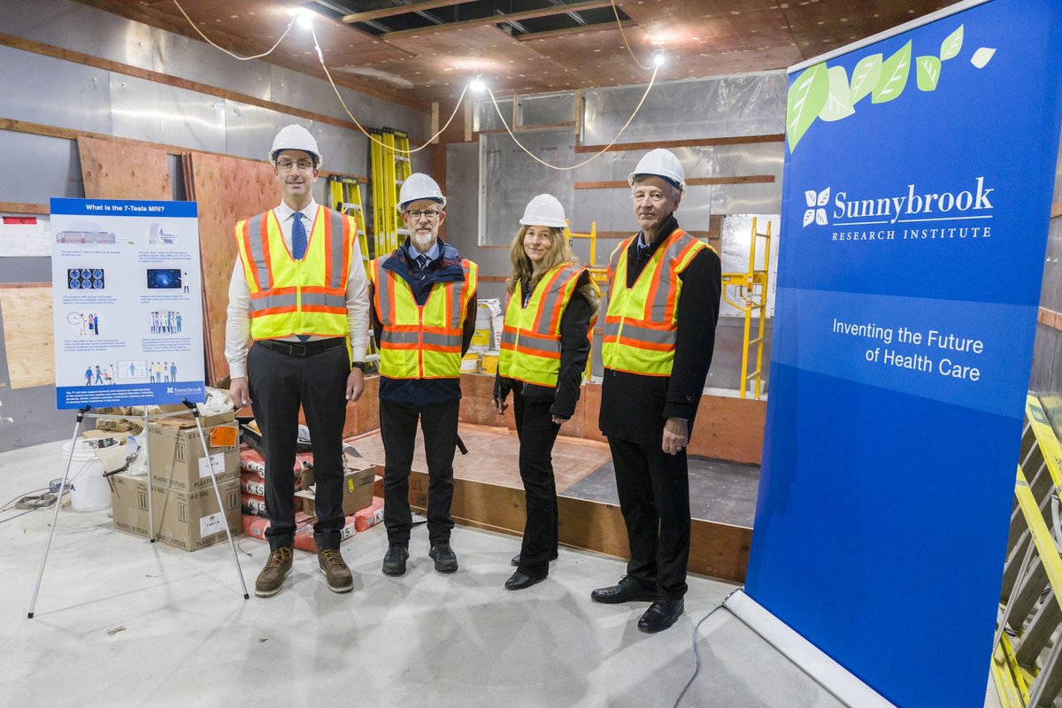 Sunnybrook Health Sciences Centre (@sunnybrook) on Twitter photo Today we welcomed Minister of Colleges and Universities, <a href="/nolanmquinn/">Nolan Quinn</a>, to visit the future site of Toronto’s first 7-Tesla MRI. Thank you for your continued support in helping us invent the future of health care. Today we welcomed Minister of Colleges and Universities, <a href="/nolanmquinn/">Nolan Quinn</a>, to visit the future site of Toronto’s first 7-Tesla MRI. Thank you for your continued support in helping us invent the future of health care.