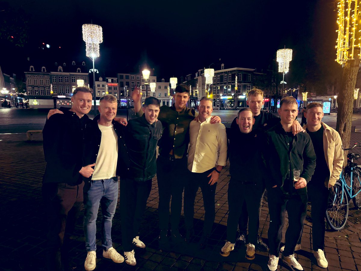 keithmctigue's tweet image. Brilliant few days away with @AIB_GAA  in Maastricht vs  Benelux All Stars, some craic with fellow colleagues across all of @AIBIreland