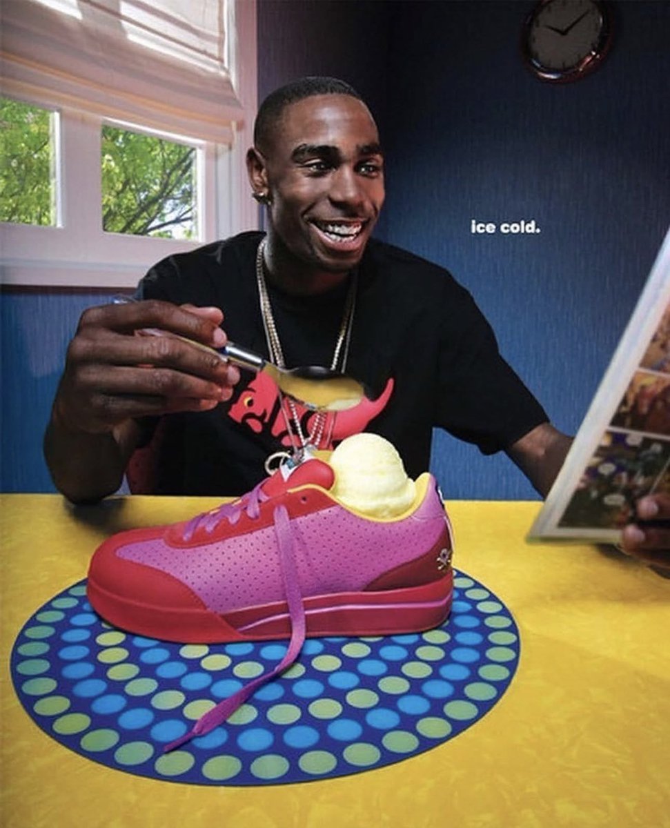 Terry Kennedy Ice Cream skate shoe ad (2005)