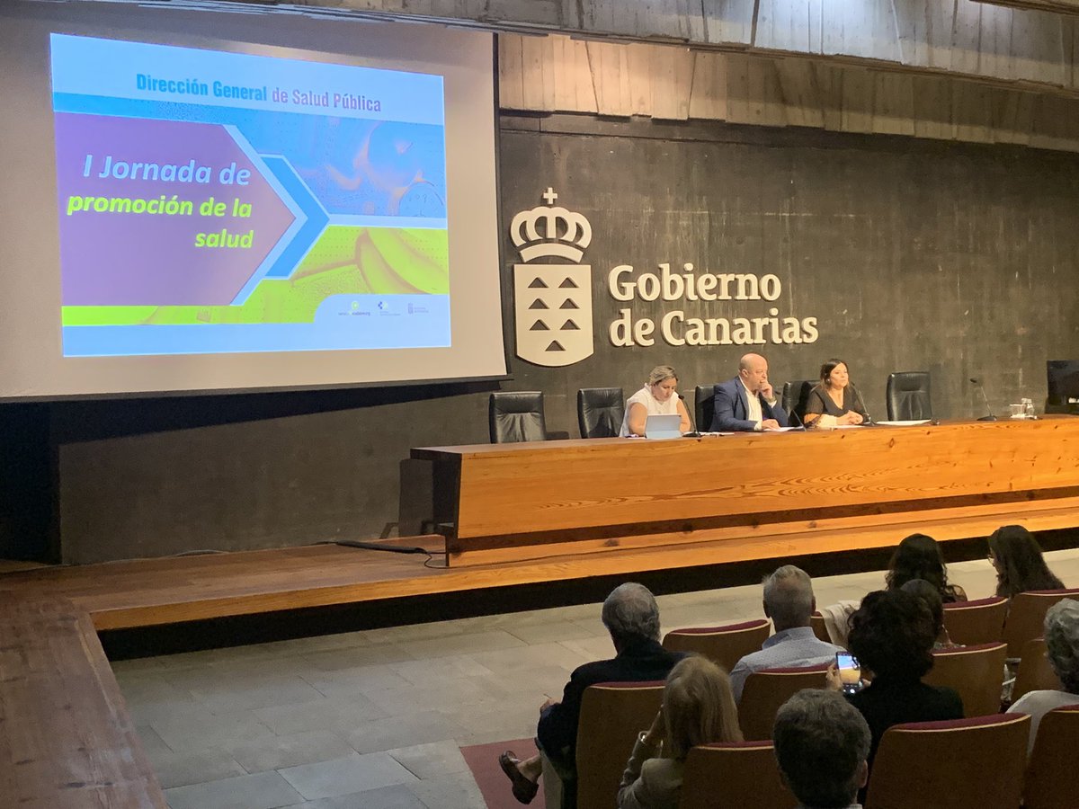 Pedro197705's tweet photo. Primeras Jornadas de Promoción  de la Salud en Canarias, Dirección General de Salud Pública https://t.co/FpUVnUkkIt