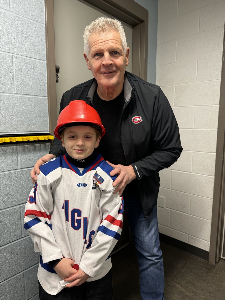 Olivier voted hardest worker of the game with his Dieppe Eagles Sounds like someone I know