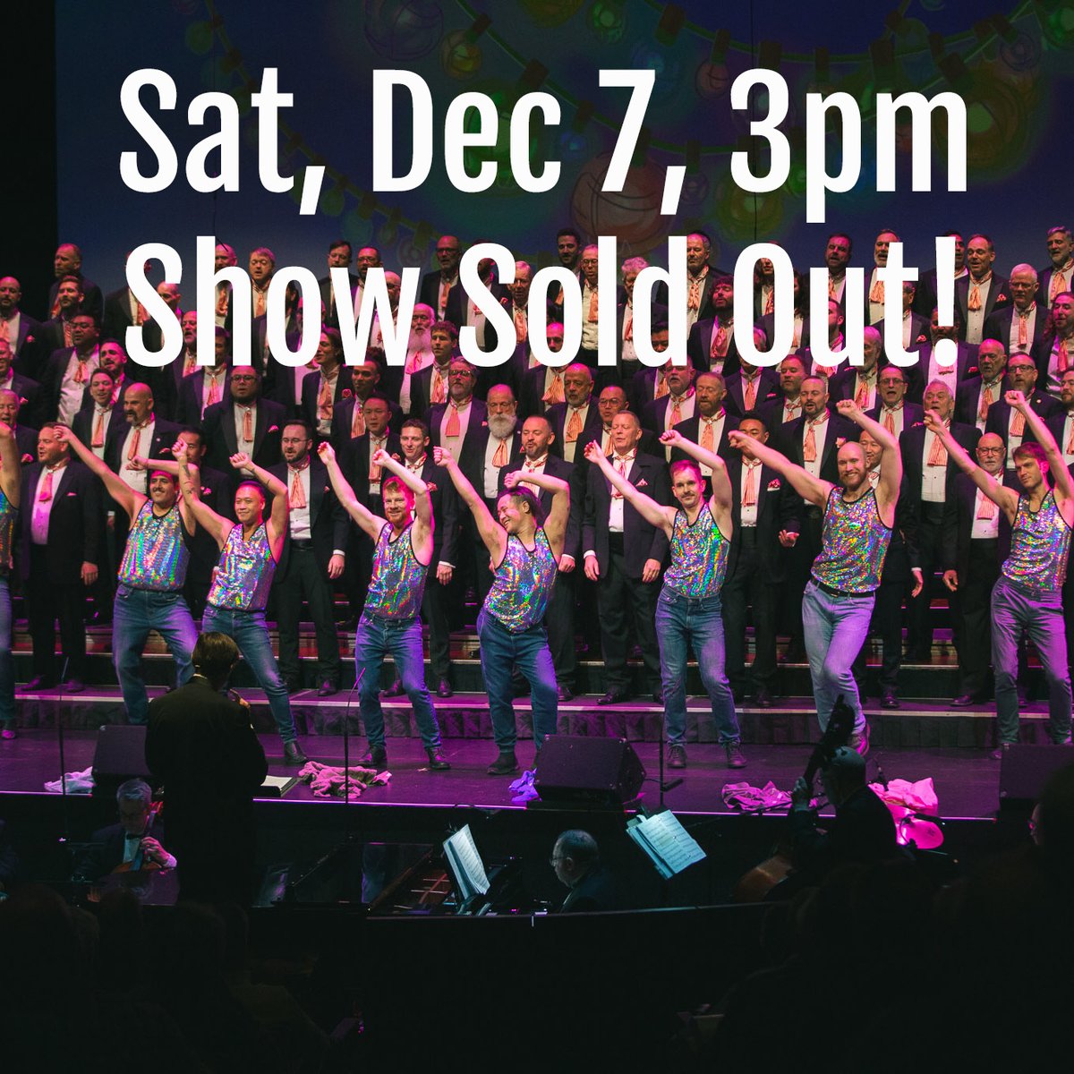 VMChorus's tweet image. MSB 2024 Saturday Matinee is SOLD OUT!⁠
⁠
Don't delay! There are still tickets available for our remaining shows: 
December 5, 6 @ 8pm + December 7 @ 3pm⁠. Vancouver Playhouse⁠

Grab them before those are gone as well! 

vancouvermenschorus.ca/concerts-and-t…

#yvr #vancity #vancitybuzz
