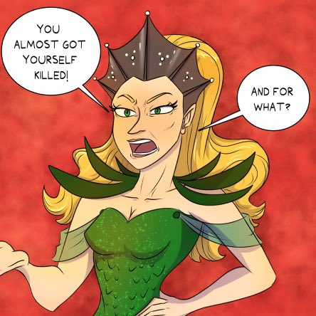 The Queen has entered the chat and she means business 😈