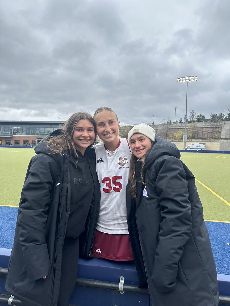 #WyomingAreaFieldHockeyAlumni
<a href="/BreeBednarski/">Biggs</a> 
Good Luck <a href="/UMassFH/">UMass Field Hockey</a> and <a href="/alexysmoore1/">Alexys Moore</a> !
Thanks for the Pics <a href="/biancapizano13/">Bianca Pizano</a> <a href="/ninaangeli1/">nina angeli</a> and the Support of a Warrior in the Final 4 in Michigan!!! 🏑🏑🏑🏑🏑🏑🏑🏑🏑🏑🏑🏑🏑