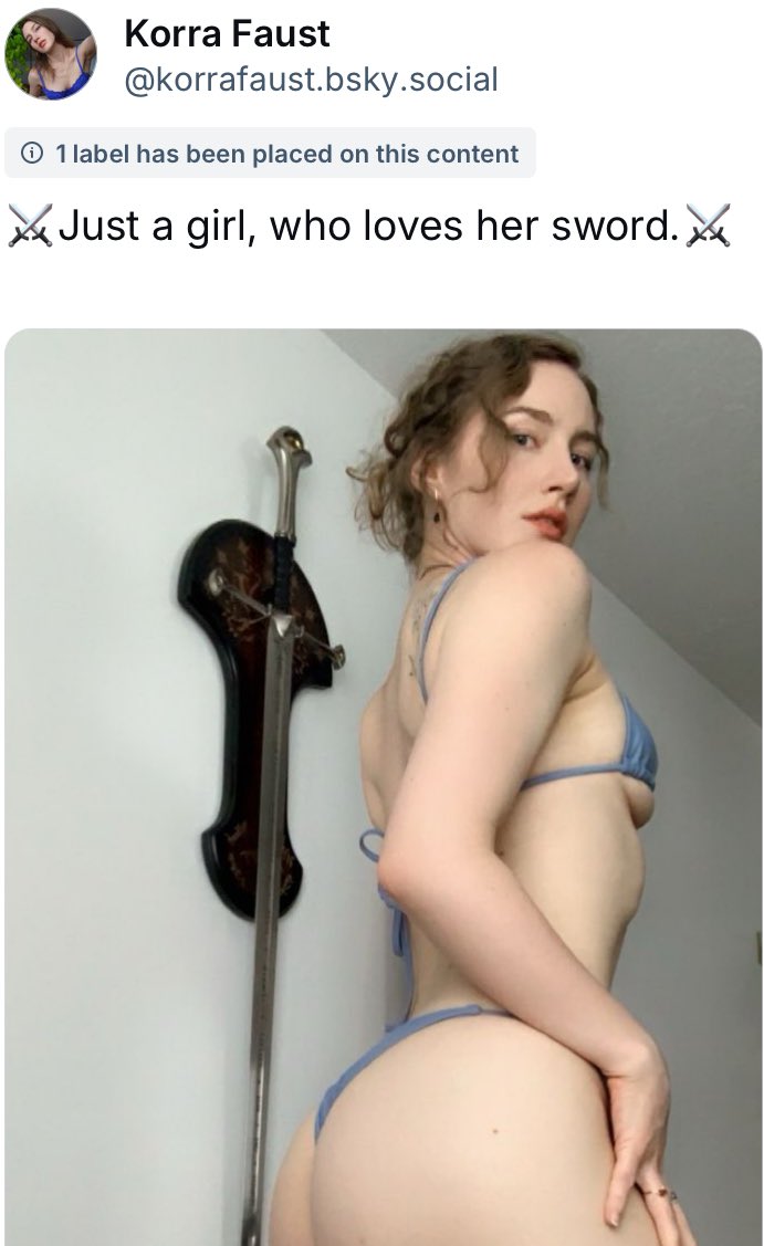Find me on Bluesky! Same name and same shenanigans.
Make sure you go to your Settings and customize your Moderation settings under the Basics section.🖤