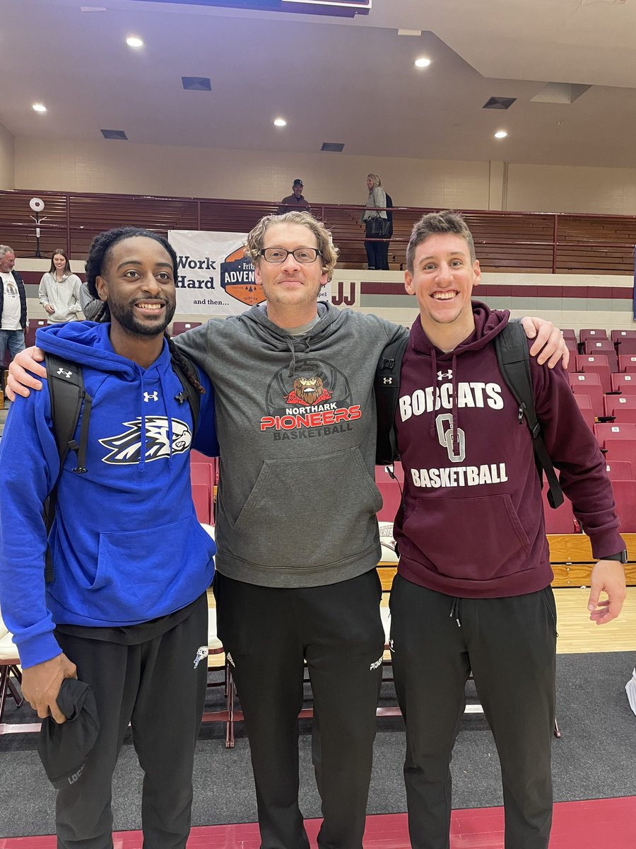 Got a chance to catch Northark Basketball alums Caleb Faulkner (College of the Ozarks) and George McCurdy (Southwestern Christian University) going head to head while playing out their senior seasons last night at C of O.  Could not be more proud of these two young men!