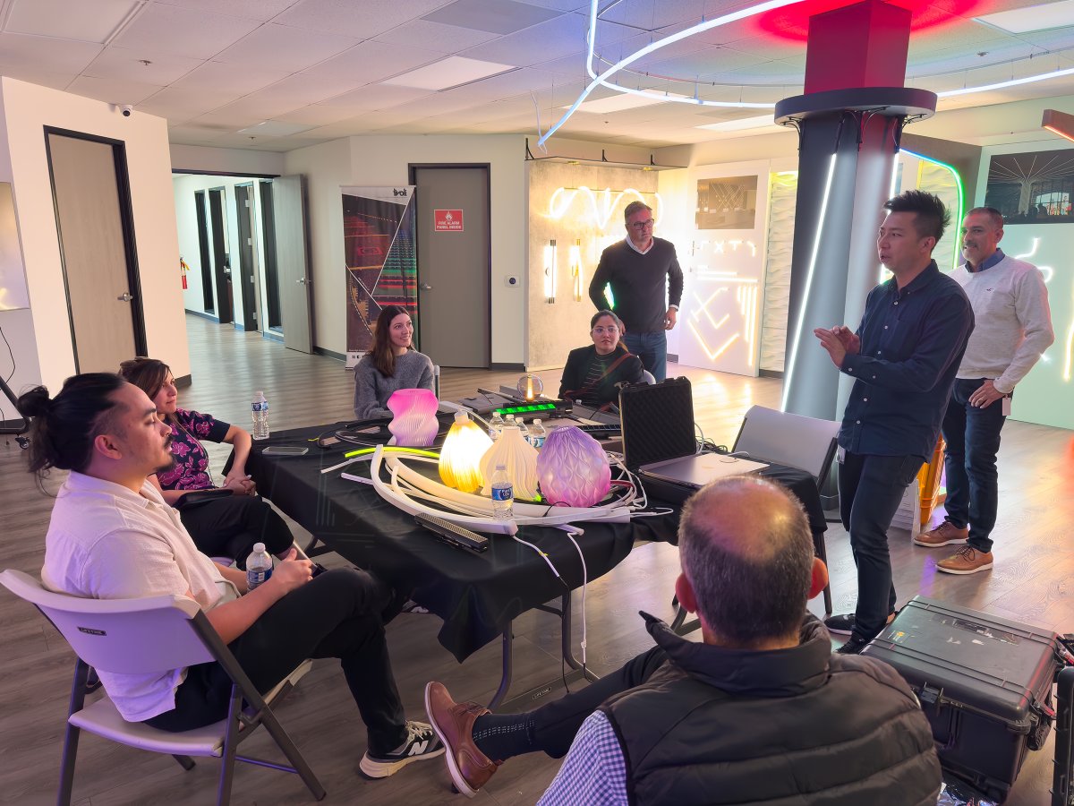 Thank you  PLP SoCal and P2S Lighting Studio for visiting Tivoli’s showroom yesterday. It was a pleasure showcasing our solutions and exchanging insights. 

 For more info on Tivoli product click the link below:  🔗 tivolilighting.com