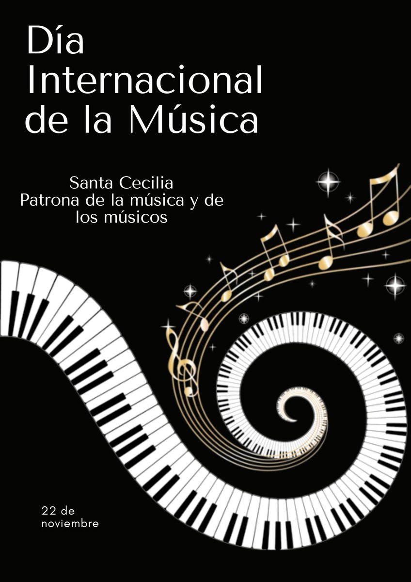 #DiaInternacionaldelaMusica #SantaCecilia "La música es una forma de vida que mueve el alma" #musicaesvida #arte