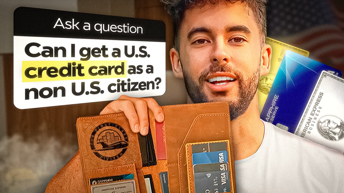 Opening The BEST US Credit Cards As A NON-US Citizen, Here’s What I Learned:

-Travel in luxury for virtually FREE
-Get free nights &amp; upgrades in hotels
-Access business funding (0% Interest)
-Much MORE

*Link in the replies*