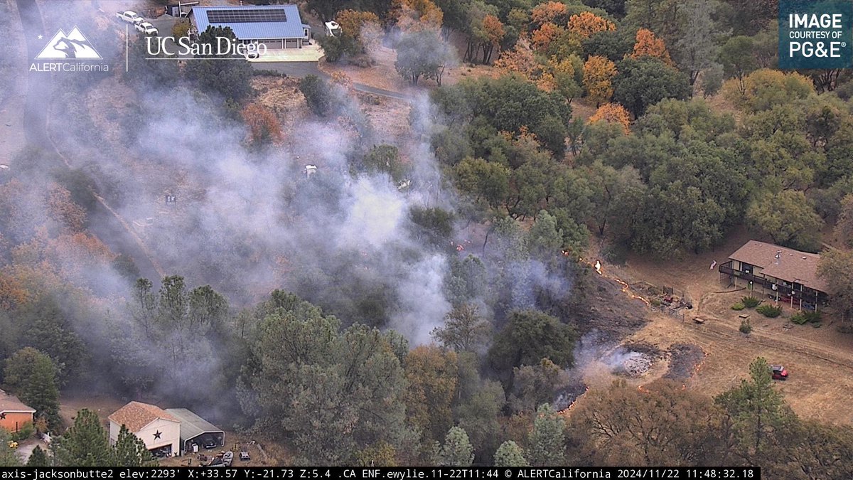 sugarbearwx's tweet image. #Buttefire Firefighters are responding to a vegetation fire in the area reported to be 1 acre burning in light flashy fuels per arriving engine.
#cafire